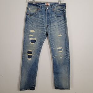 Levis 501 Mens  Straight Leg Button Fly 34x34